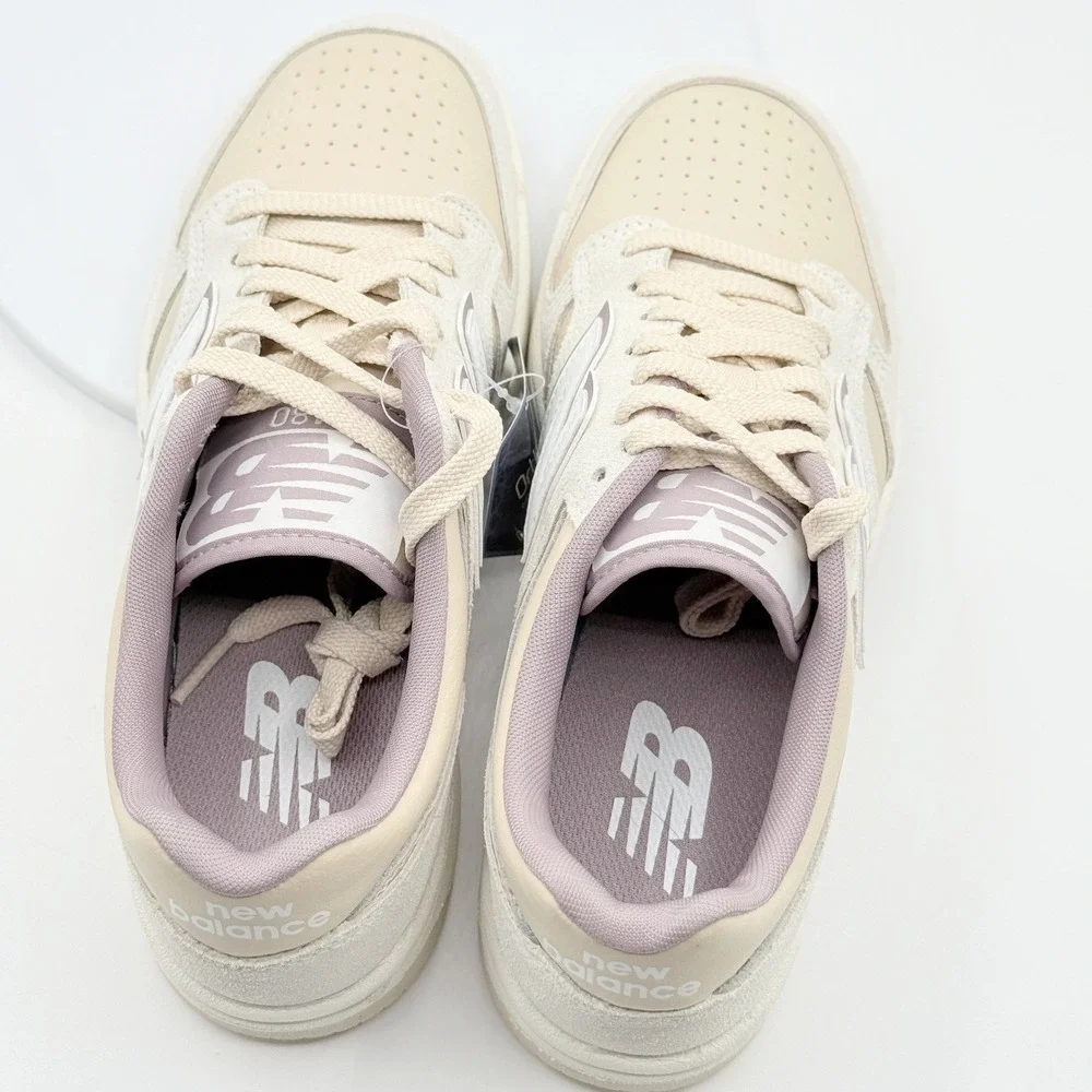 New Balance 480 Lifestyle Sneakers Size 7.5 Womens White/Beige BB480LHP